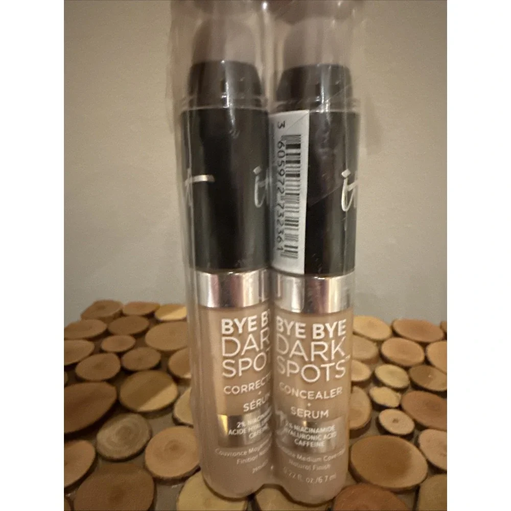2x IT Cosmetics Bye Bye‎ Dark Spots Concealer MEDIUM COOL 30 SEALED Full Sz